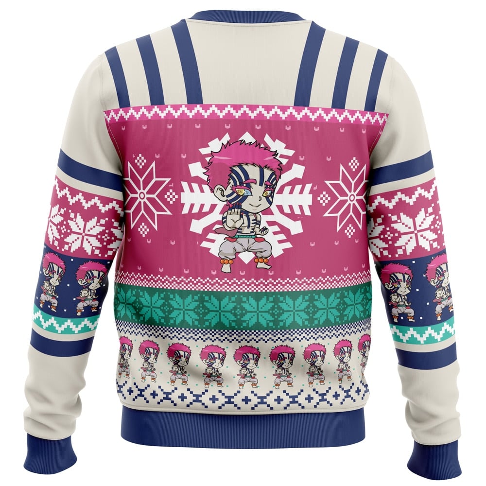 Morukai "Chibi Akaza" Demon Slayer: Kimetsu no Yaiba Ugly Sweater