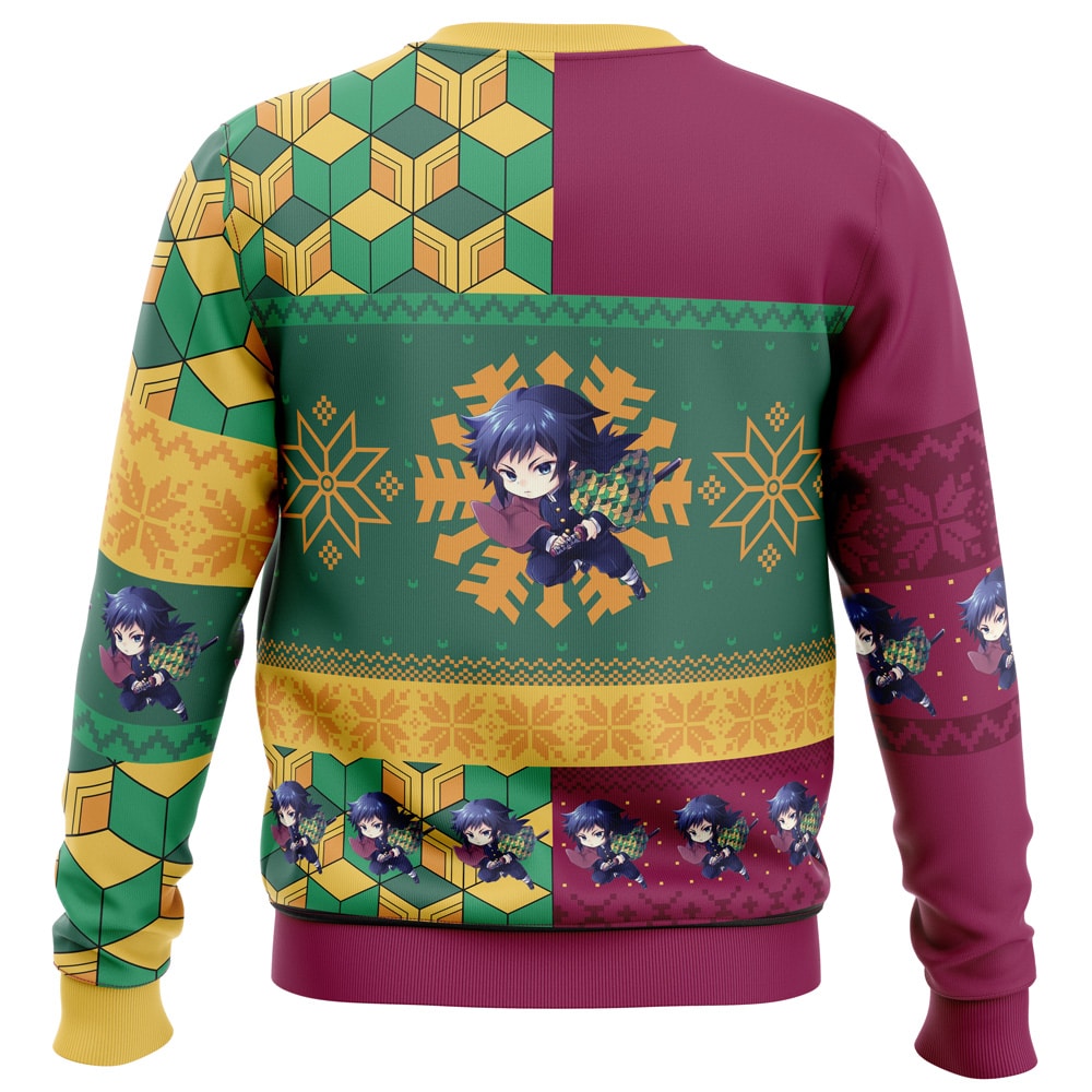 Morukai "Chibi Giyu Tomioka" Demon Slayer: Kimetsu no Yaiba Ugly Sweater