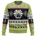 Morukai "Chibi Christmas Gyomei Himejima Demon Slayer Ugly Sweater