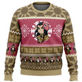 Morukai "Chibi Christmas Haganezuka Hotaru Demon Slayer Ugly Sweater