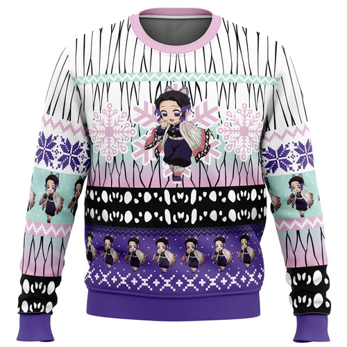 Morukai "Chibi Christmas Shinobu Kocho" Demon Slayer: Kimetsu no Yaiba Ugly Sweater