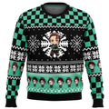 Morukai "Chibi Christmas Tanjiro Kamado" Demon Slayer: Kimetsu no Yaiba Ugly Sweater