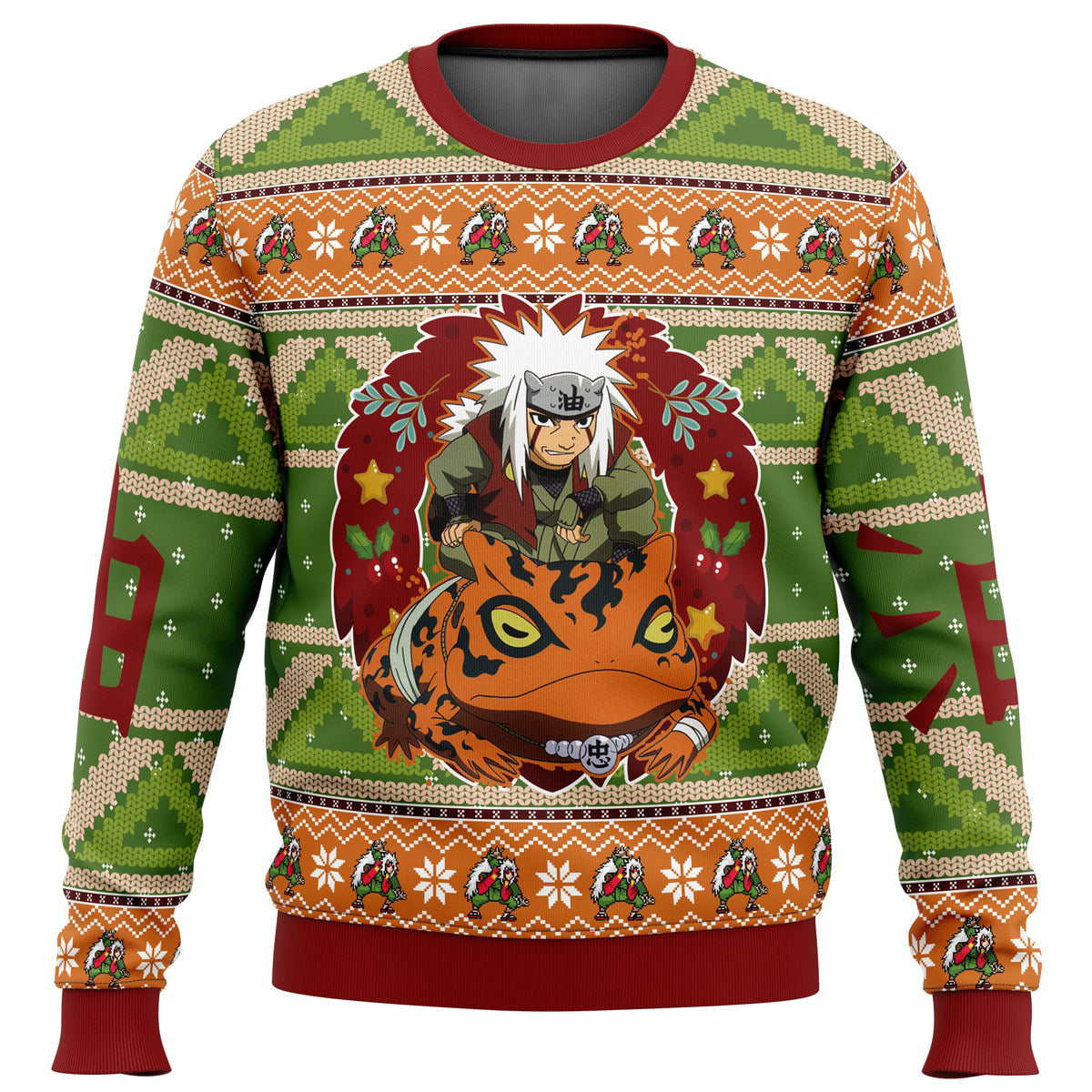 Morukai "Jiraiya x Gamakichi" Naruto Ugly Sweater