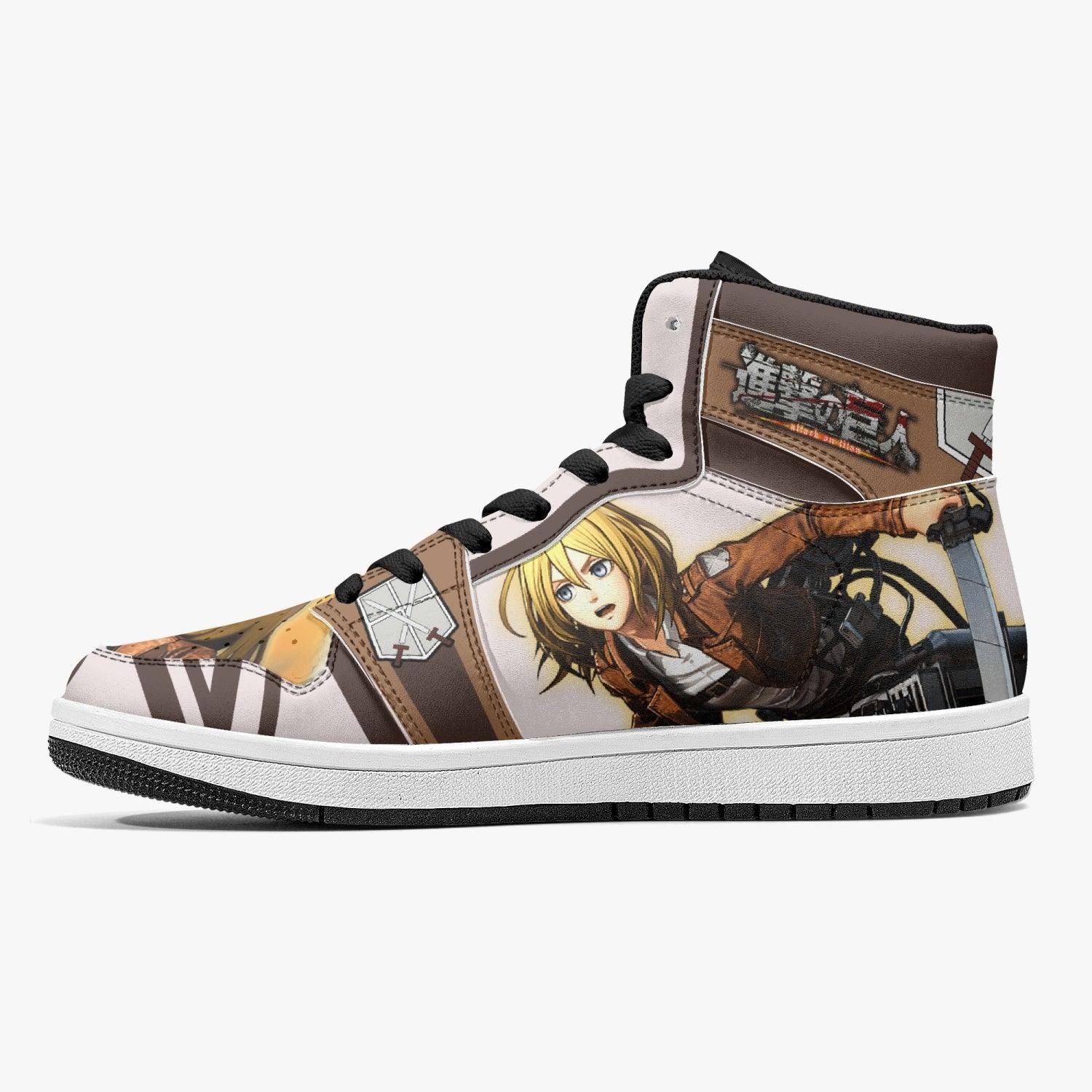 Morukai "Christa Lenz Training Corps Attack on Titan Mid 1 Basketball Shoes