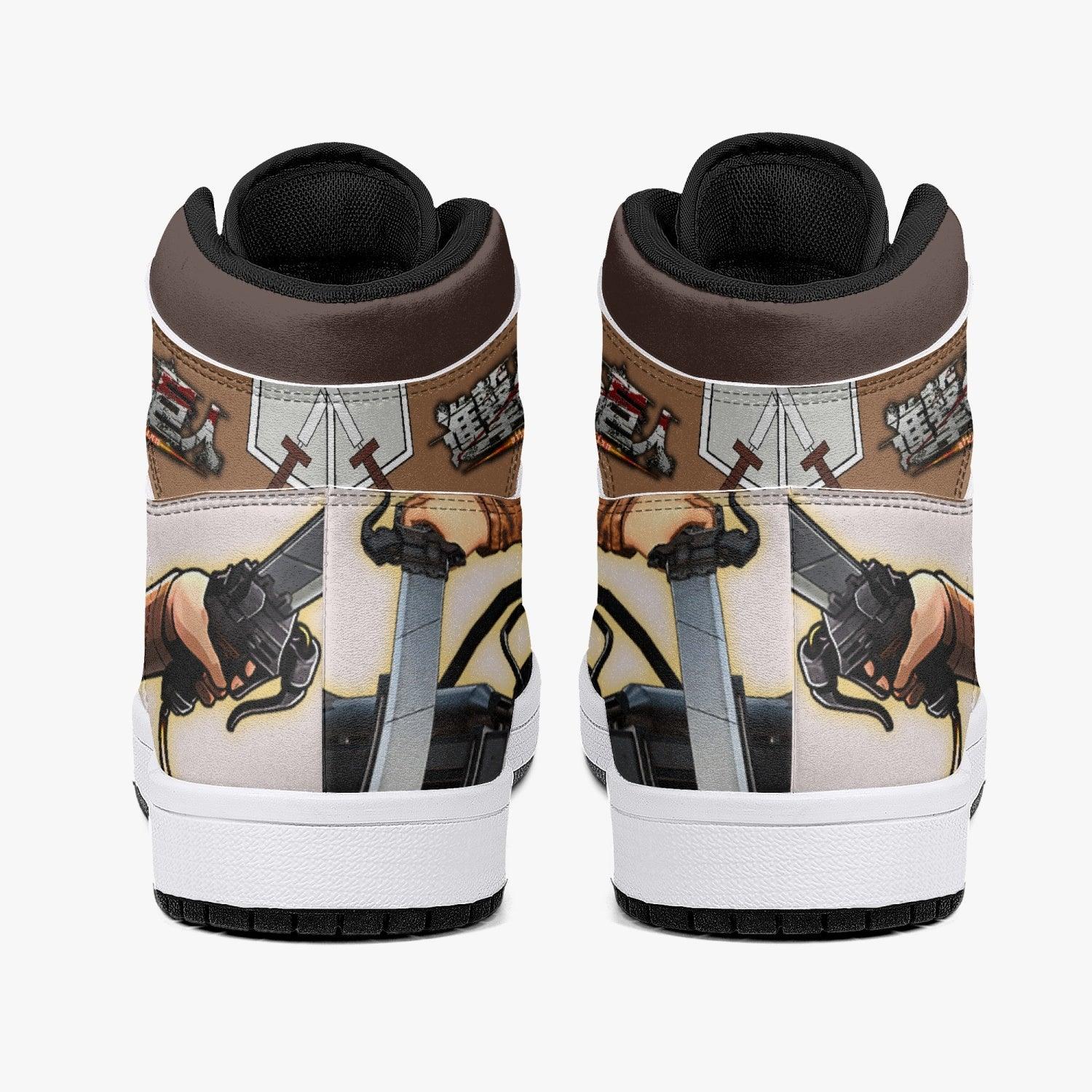 Morukai "Christa Lenz Training Corps Shingeki no Kyojin Mid 1 Basketball Shoes