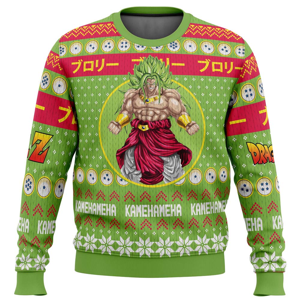 Morukai "Christmas Broly Dragon Ball Z Ugly Sweater