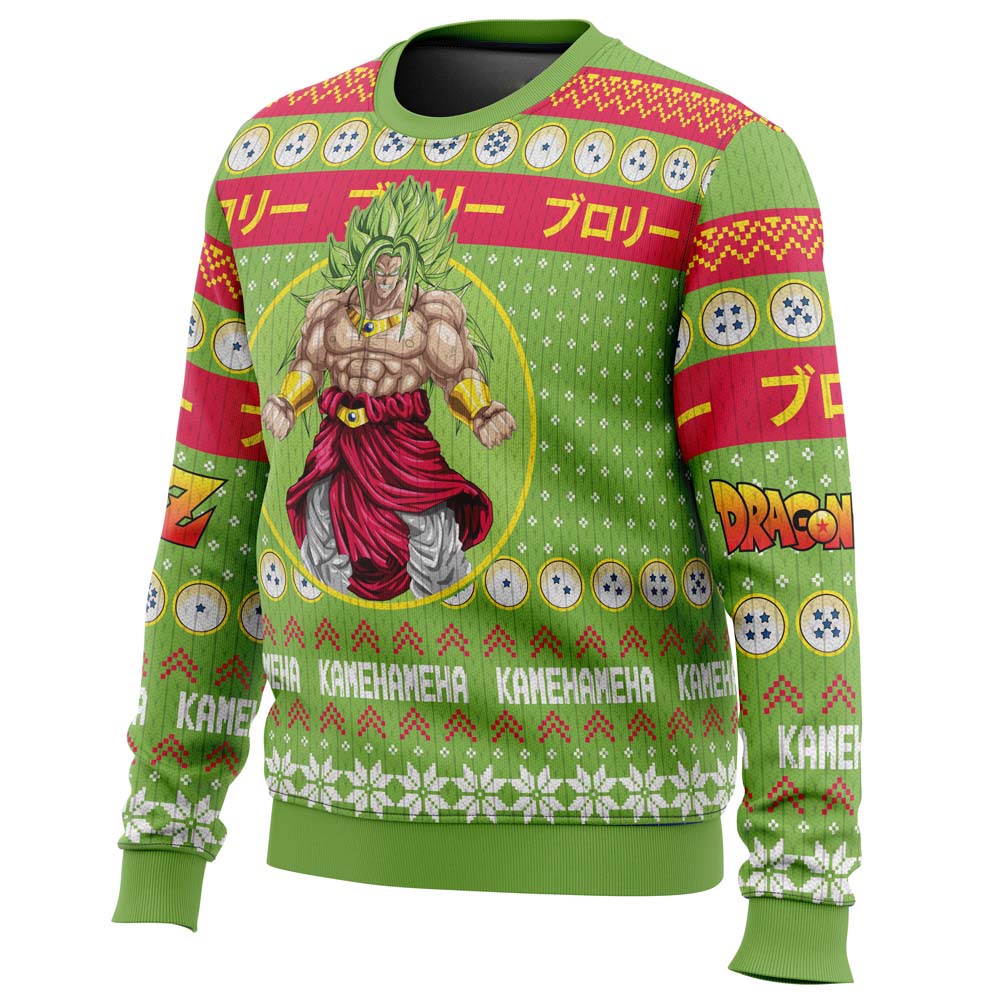 Morukai "Christmas Broly Dragon Ball Z Ugly Sweater