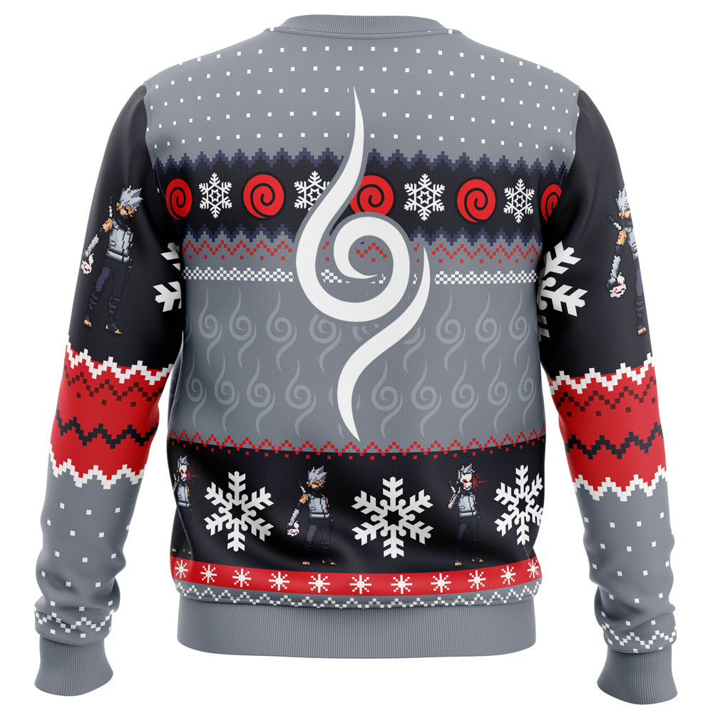 Morukai "Christmas Chibi Anbu Kakashi Hatake Naruto Christmas Sweater