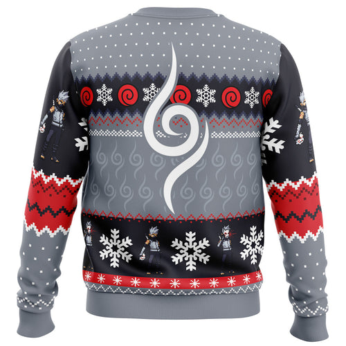 Morukai "Christmas Chibi Anbu Kakashi Hatake Naruto Christmas Sweater