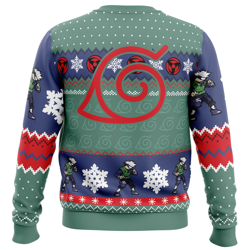 Morukai "Christmas Chibi Kakashi Hatake Naruto Christmas Sweater
