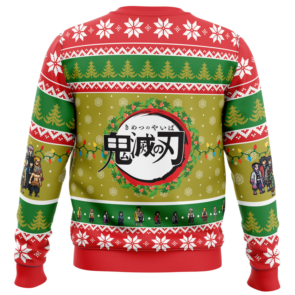 Morukai "Christmas Demon Slayer Squad Demon Slayer Ugly Sweater