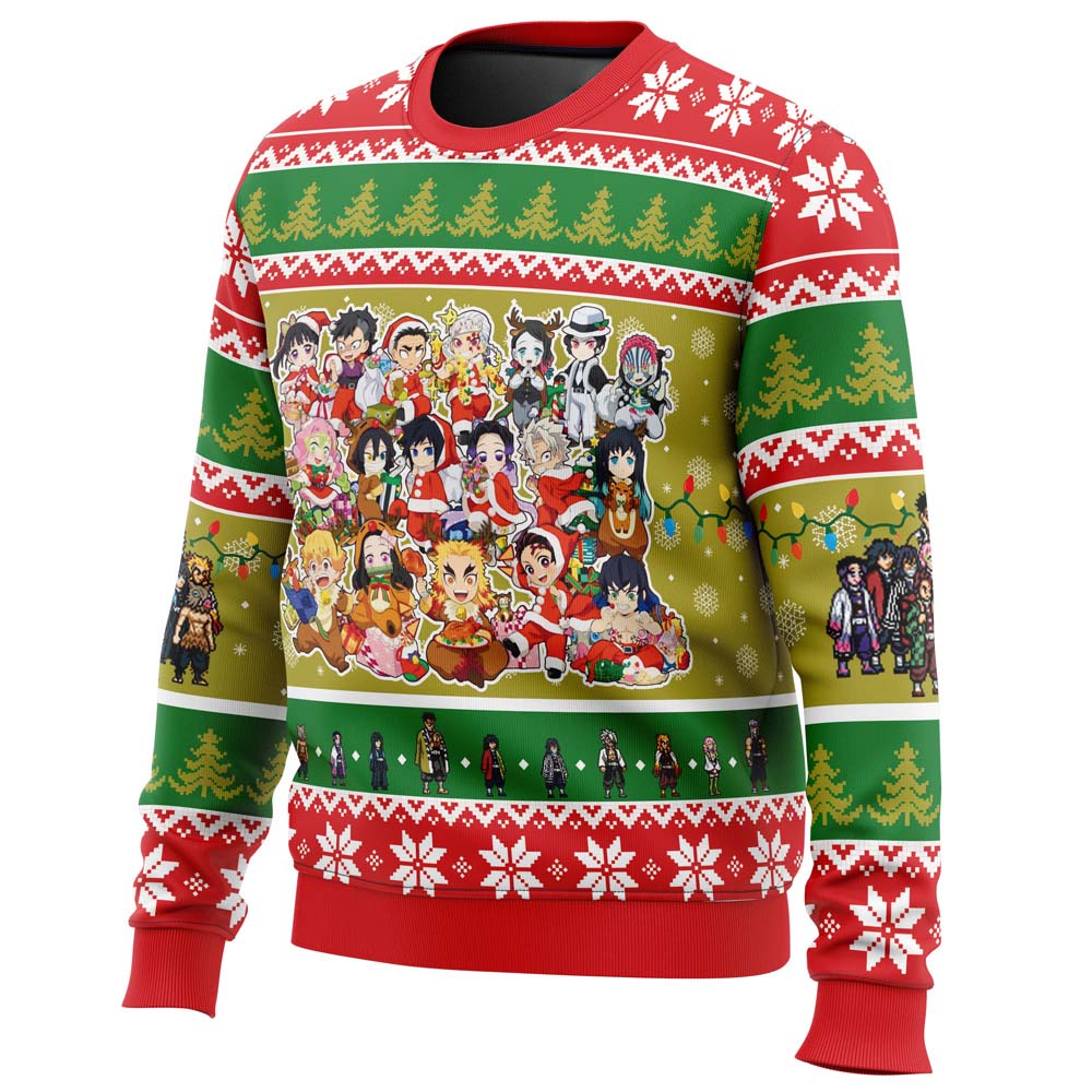 Morukai "Christmas Demon Slayer Squad Demon Slayer Ugly Sweater