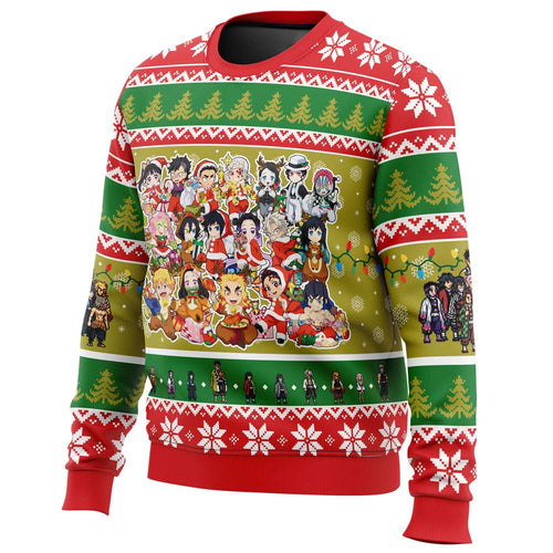 Morukai "Christmas Demon Slayer Squad Demon Slayer Ugly Sweater