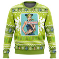 Morukai "Christmas Jolyne Cujoh" Jojo's Bizarre Adventure Ugly Sweater