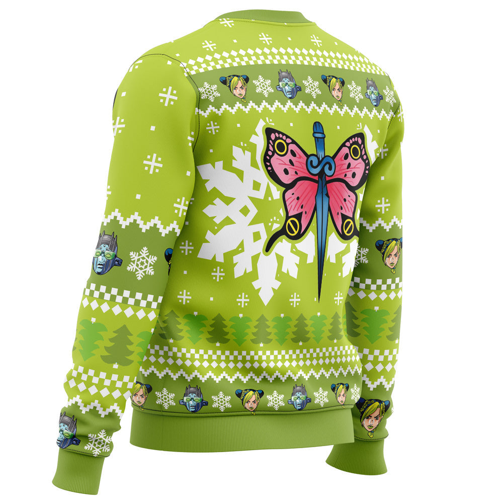 Morukai "Christmas Jolyne Cujoh" Jojo's Bizarre Adventure Ugly Sweater