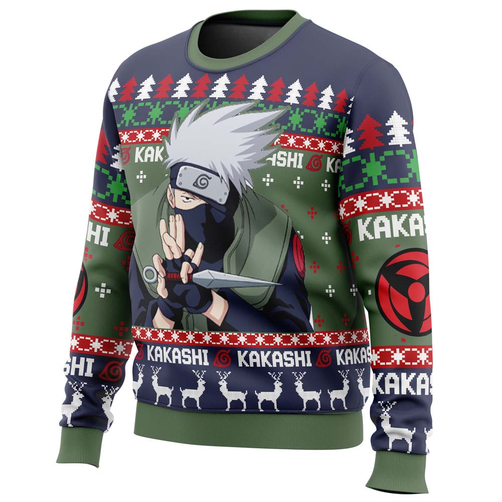 Morukai "Christmas Kakashi Hatake Naruto Christmas Sweater