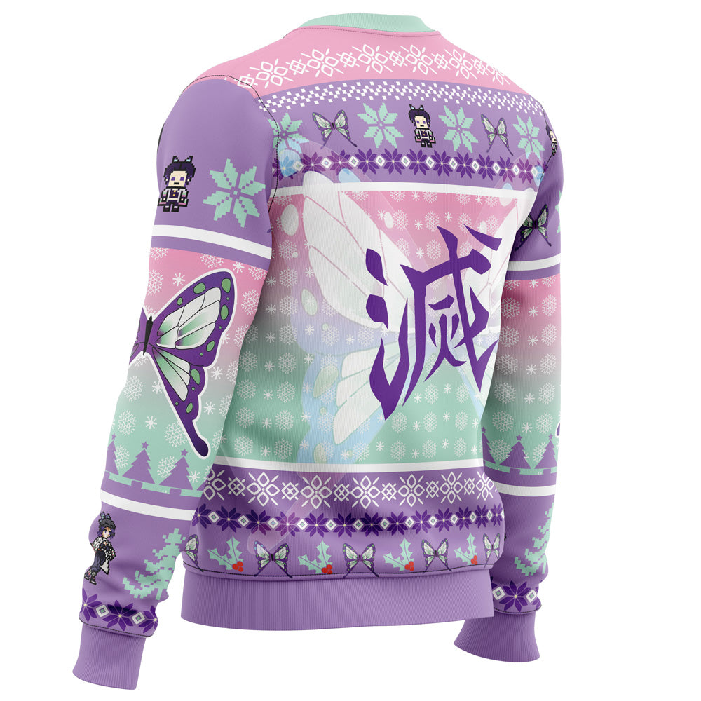 Morukai "Christmas Shinobu Kocho" Demon Slayer: Kimetsu no Yaiba Ugly Sweater
