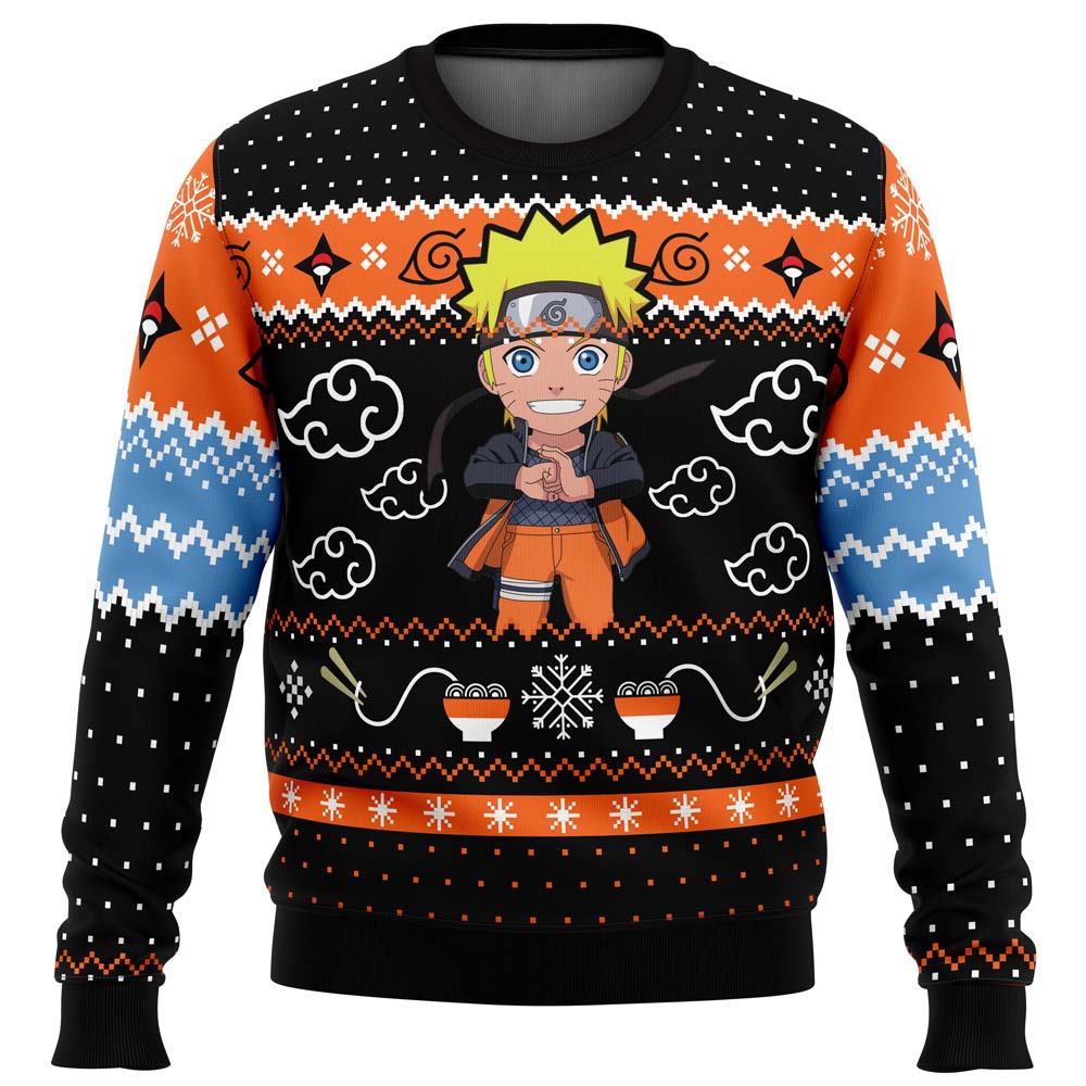 Morukai "Christmas Ramen Uzumaki Naruto Christmas Sweater