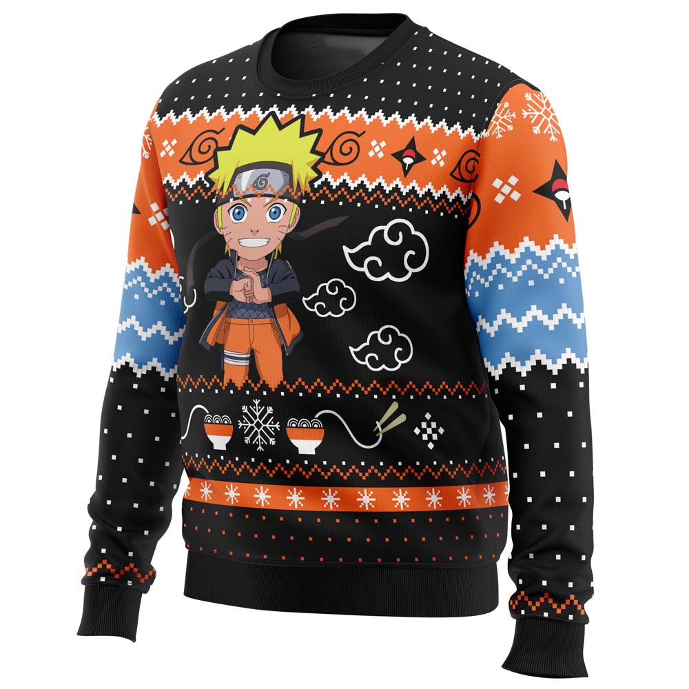 Morukai "Christmas Ramen Uzumaki Naruto Christmas Sweater