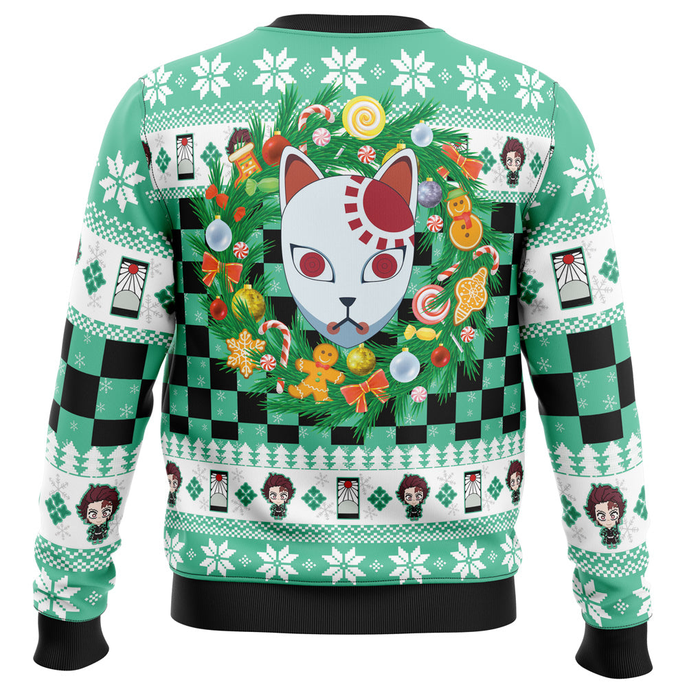 Morukai "Christmas Tanjiro Kamado" Demon Slayer: Kimetsu no Yaiba Ugly Sweater