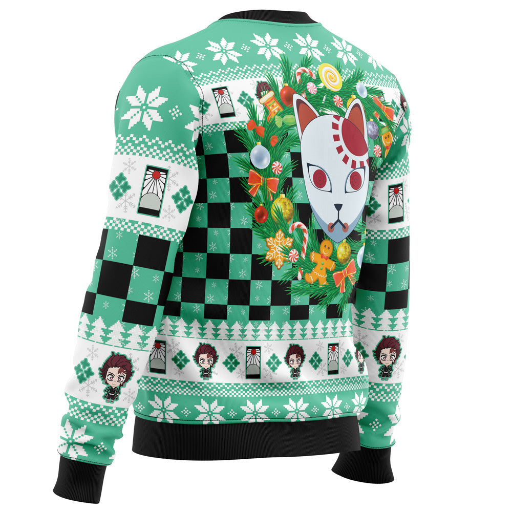 Morukai "Christmas Tanjiro Kamado" Demon Slayer: Kimetsu no Yaiba Ugly Sweater
