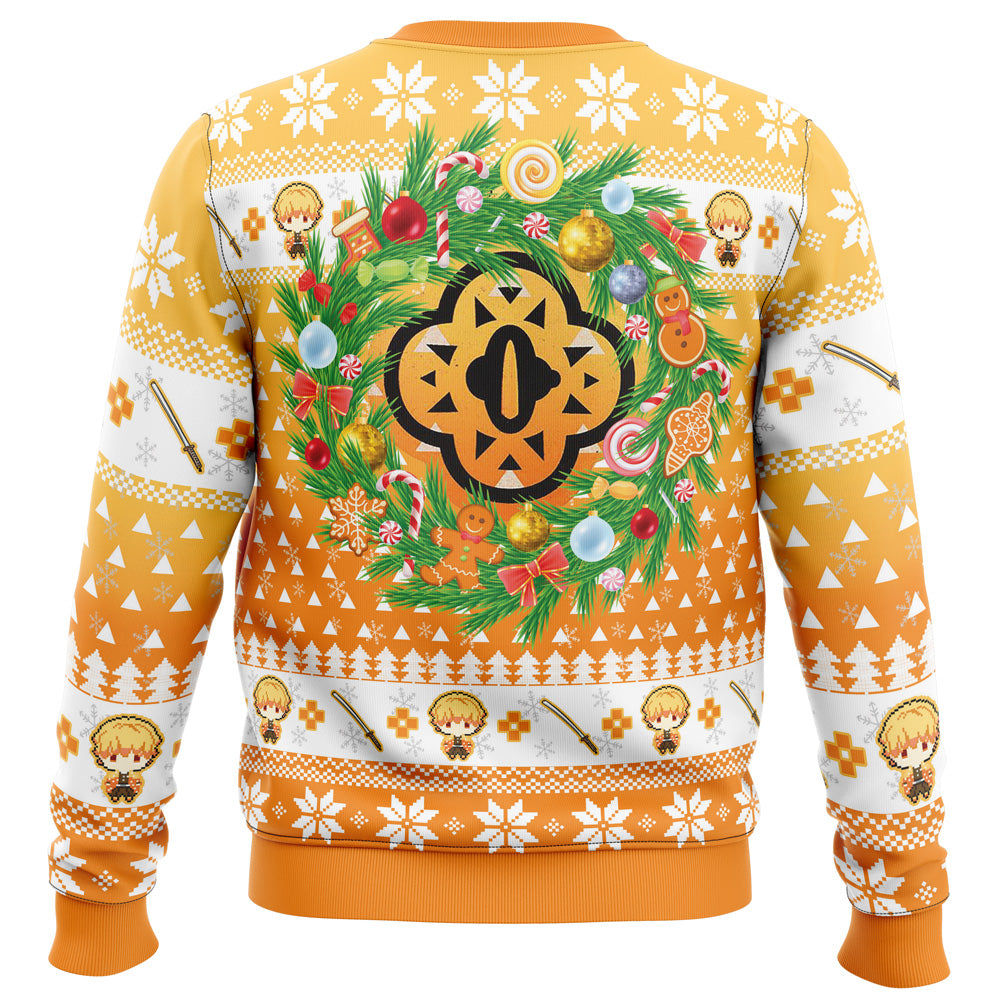 Morukai "Zenitsu Agatsuma" Demon Slayer: Kimetsu no Yaiba Ugly Sweater