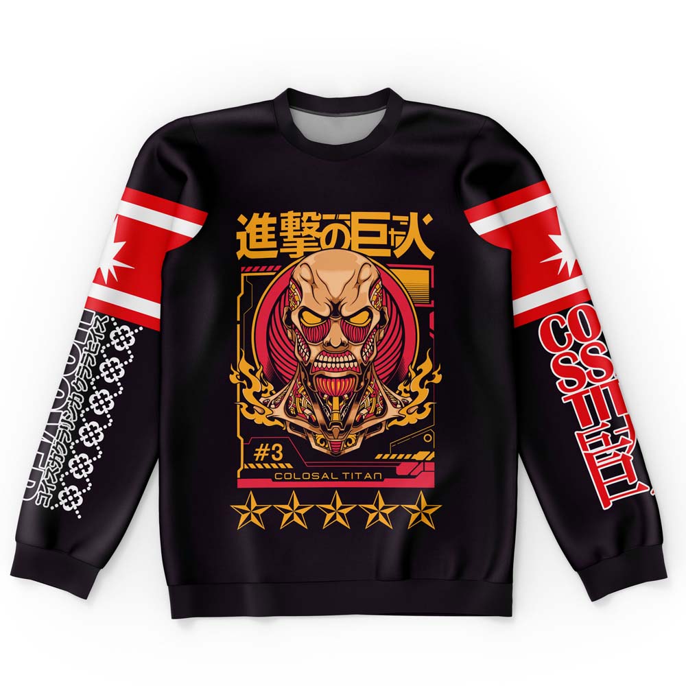 Morukai "Colossal Titan Attack on Titan Streetwear Sweatshirt