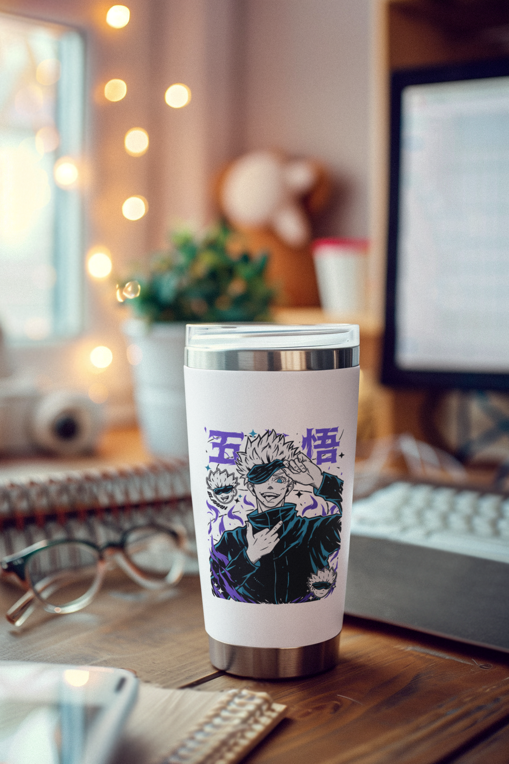 Morukai "Gojo x Six Eyes" Jujutsu Kaisen Tumbler