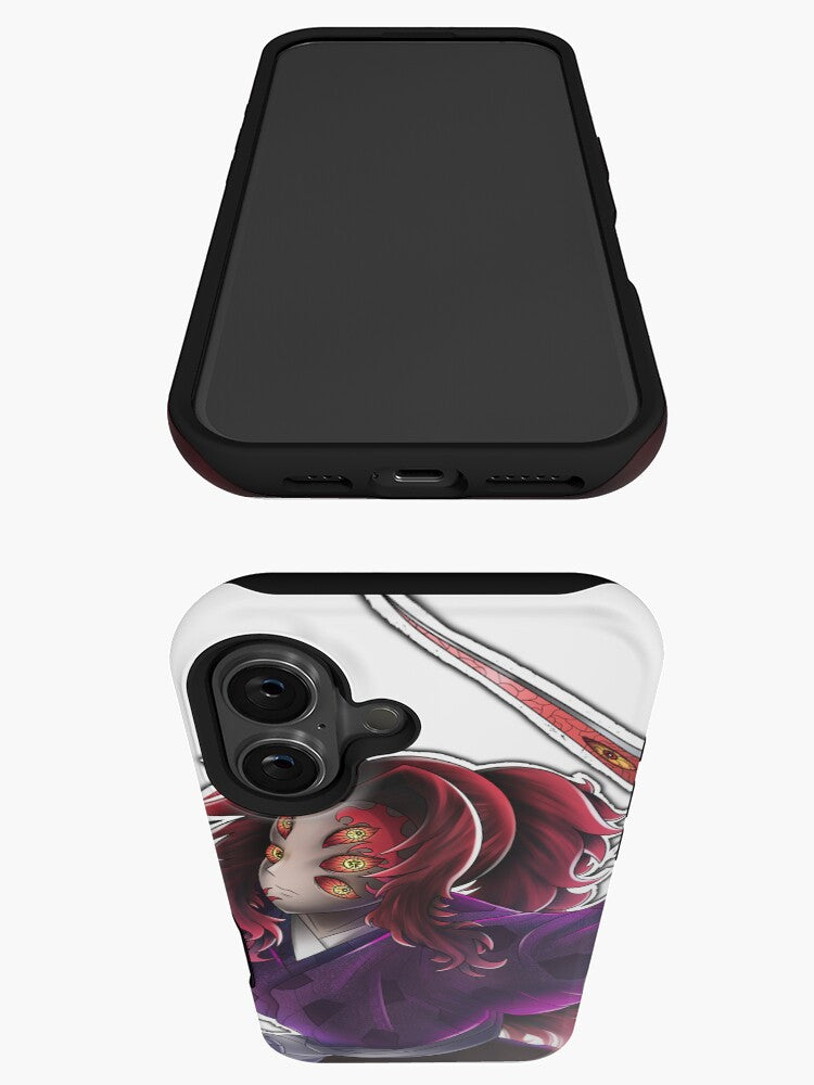 Morukai "Kokushibo Moon Samurai" Demon Slayer iPhone 11-16 Phone Case