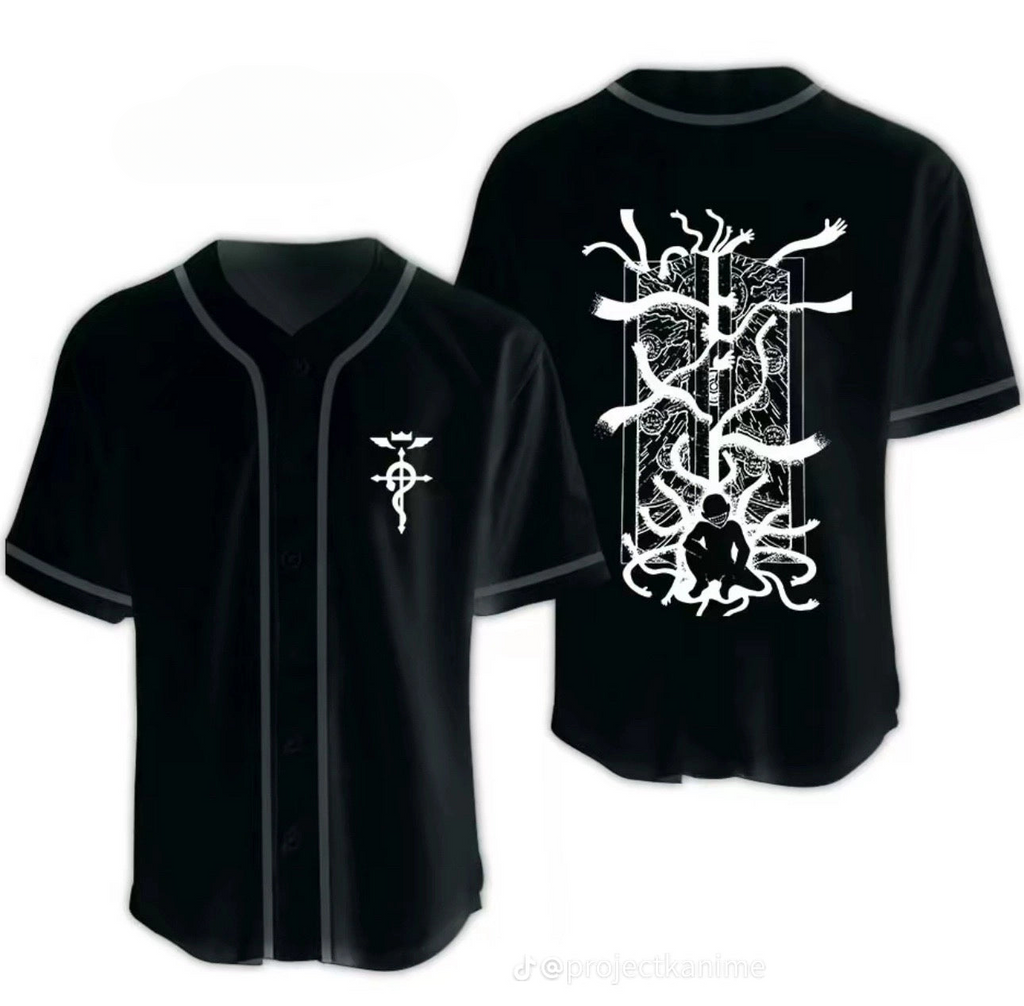 Morukai "The Gate of Alchemy" Fullmetal Alchemist Baseball Jersey
