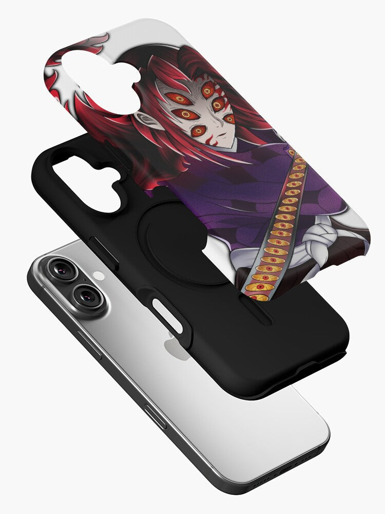Morukai "Kokushibo Moon Samurai 2" Demon Slayer iPhone 11-16 Phone Case