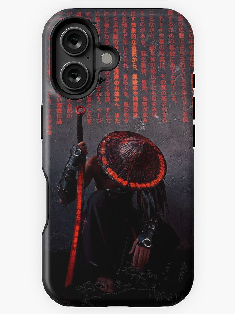 Morukai "Samurai" Japanese Warrior With Sword iPhone (11-16) Phone Case