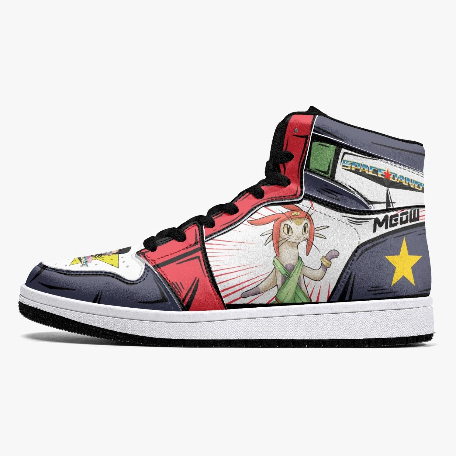 Morukai "Dandy and Meow Space Dandy Mid 1 Basketball Shoes