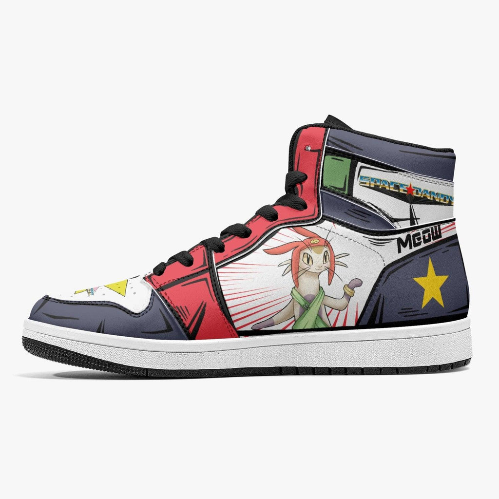 Morukai "Dandy and Meow Space Dandy Mid 1 Basketball Shoes