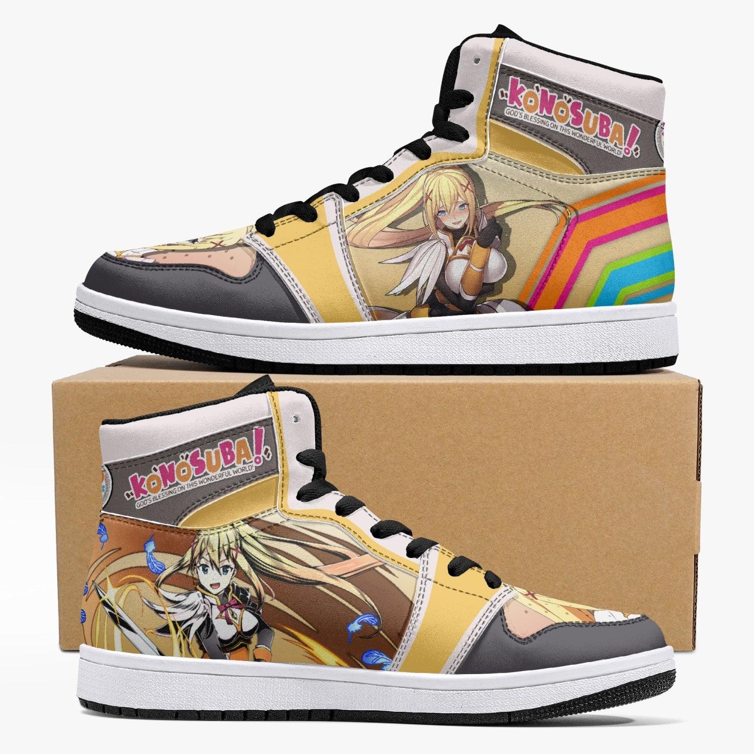 Morukai "Darkness Konosuba Mid 1 Basketball Shoes