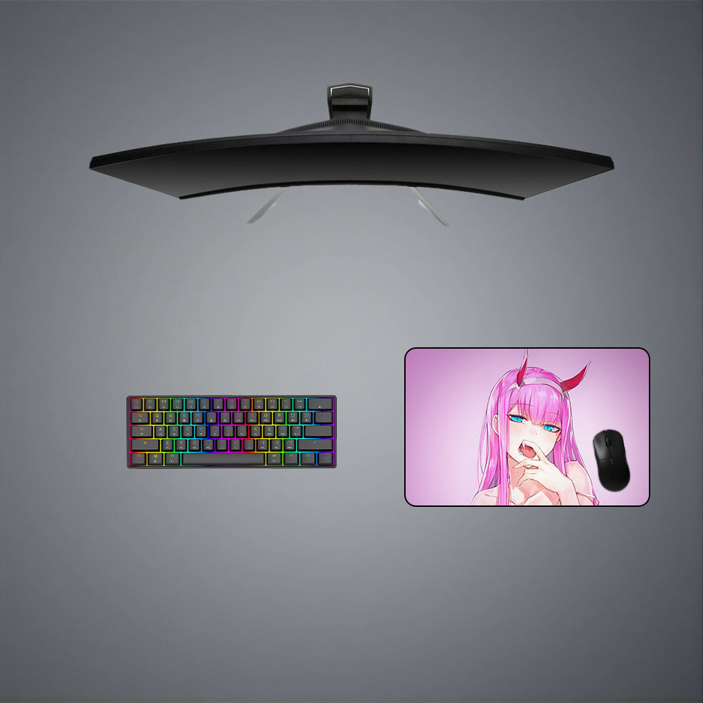 Morukai "Zero Two Blush" Darling in the Franxx Gaming Mouse Pad