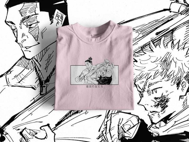Morukai "Besto Friendo Itadori x Todo" Jujutsu Kaisen Unisex Sweatshirt V6