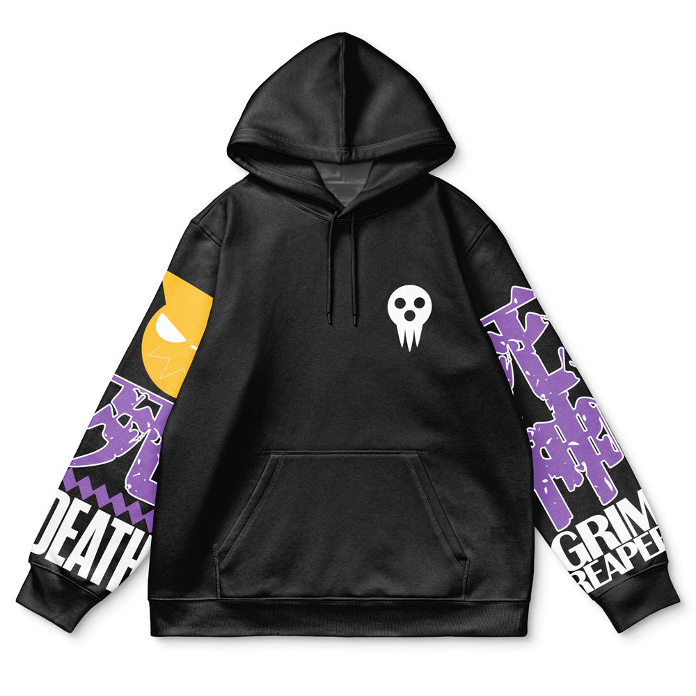 Morukai "Death the Kid x Grim Reaper" Soul Eater Streetwear Hoodie