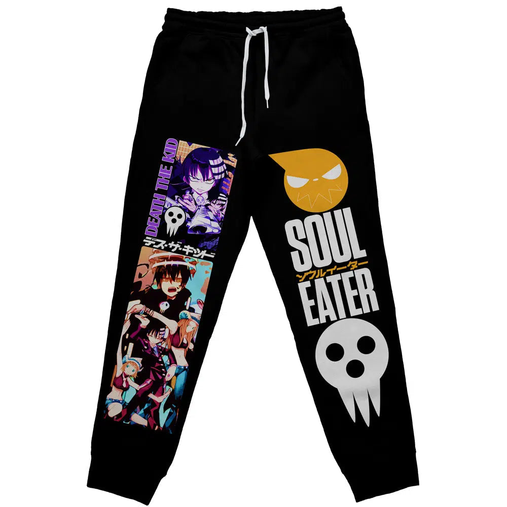 Morukai "Death the Kid x Grim Reaper" Soul Eater Streetwear Sweatpants