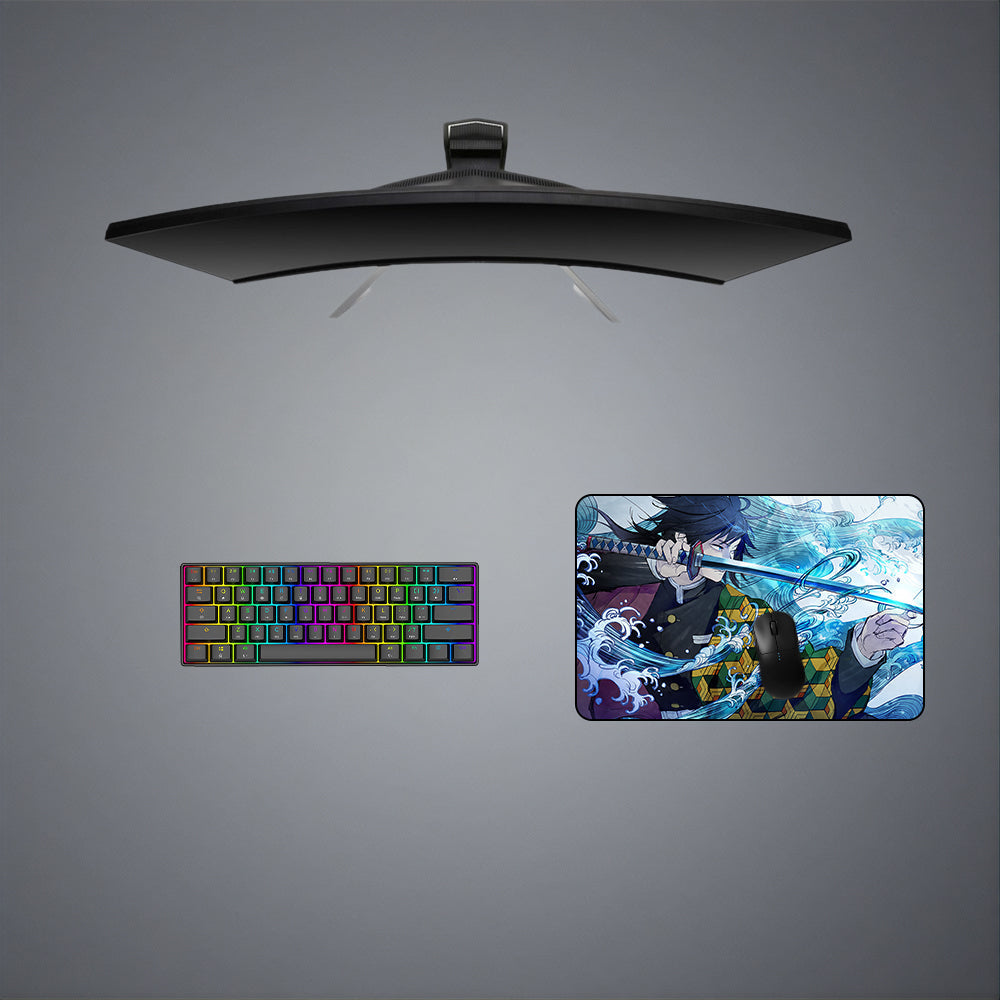 Morukai "Giyu Tomioka Wave" Demon Slayer: Kimetsu no Yaiba Gaming Mouse Pad