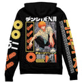 Morukai "Denji V2 Chainsaw Man Streetwear Zip Hoodie Jacket
