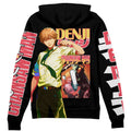 Morukai "Denji V4 Chainsaw Man Streetwear Zip Hoodie Jacket