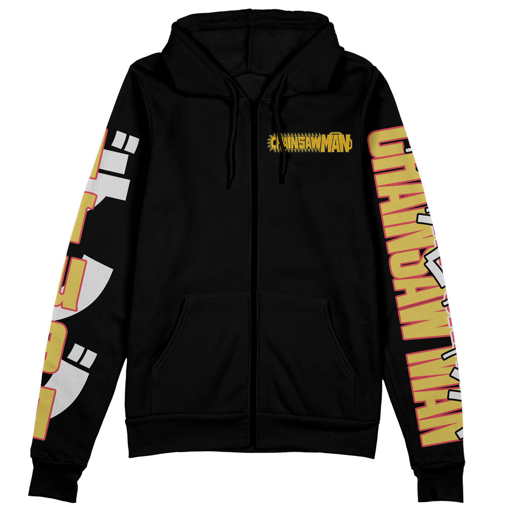 Morukai "Denji V4 Chainsaw Man Streetwear Zip Hoodie Jacket
