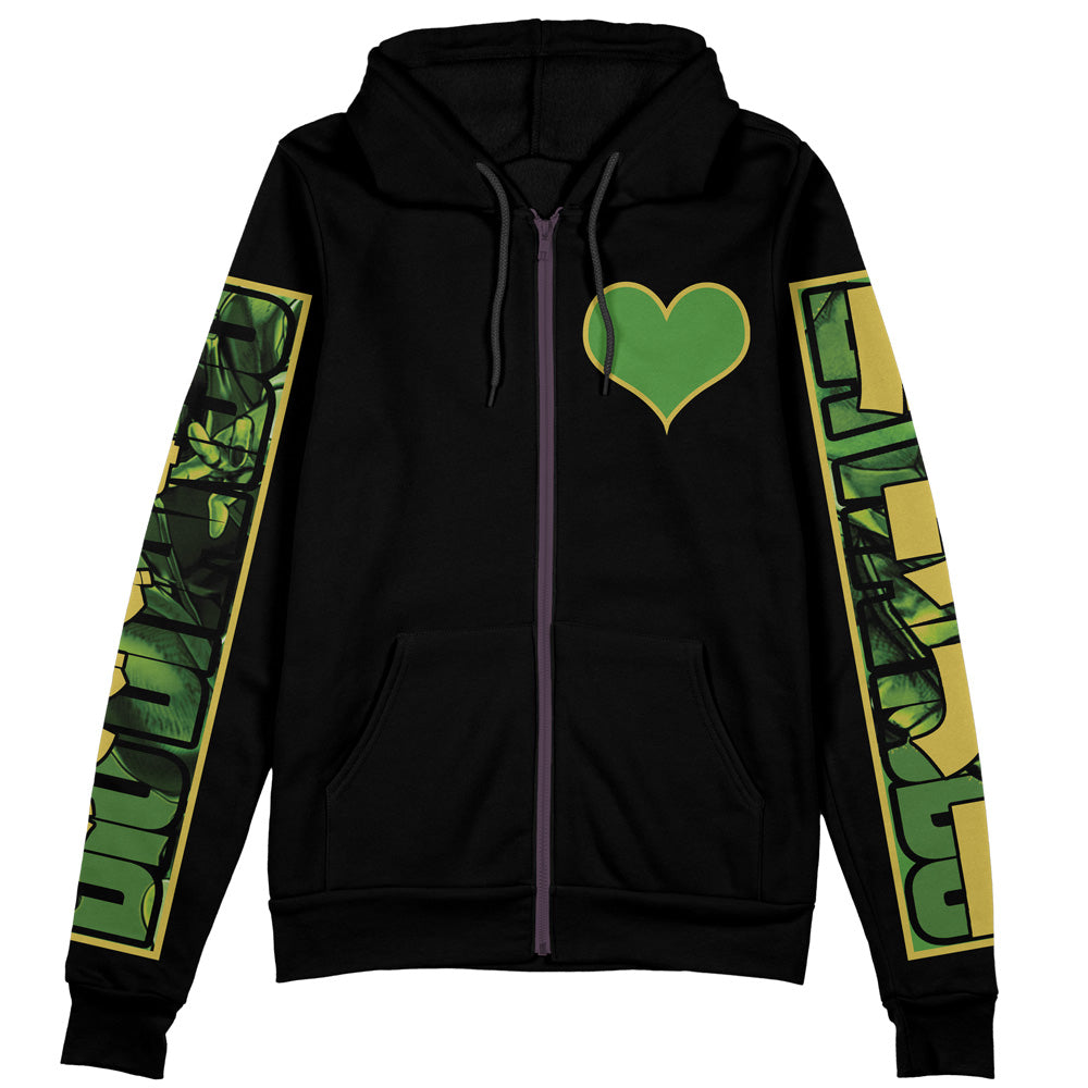 Morukai "Dio Brando" Jojo's Bizarre Adventure Streetwear Zip Hoodie Jacket