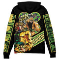 Morukai "Dio Brando" Jojo's Bizarre Adventure Streetwear Zip Hoodie Jacket
