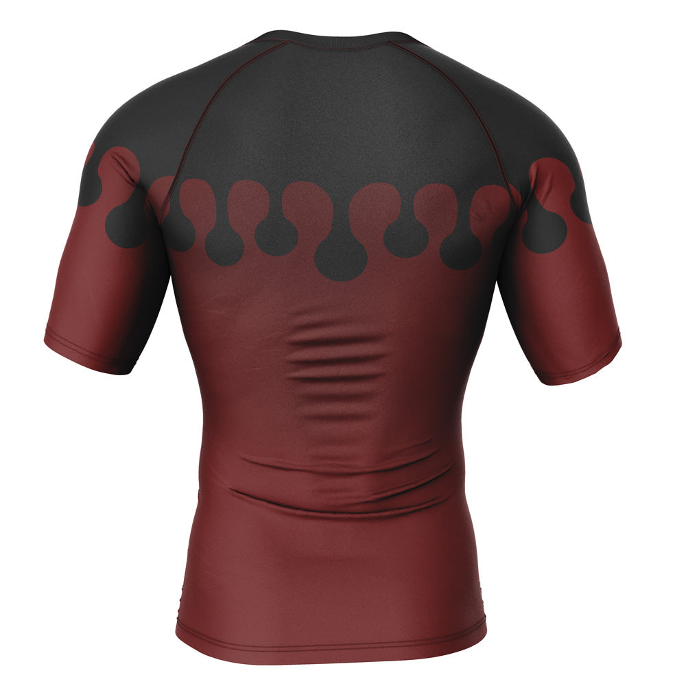 Morukai "Doma Demon Slayer Short Sleeve Rash Guard Compression Shirt