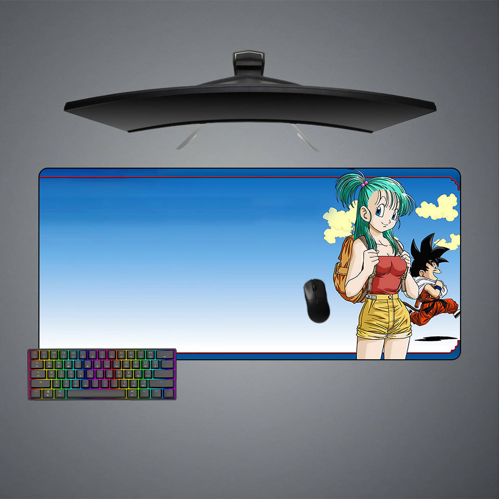 Morukai "Bulma & Kid Goku" Dragon Ball Gaming Mouse Pad