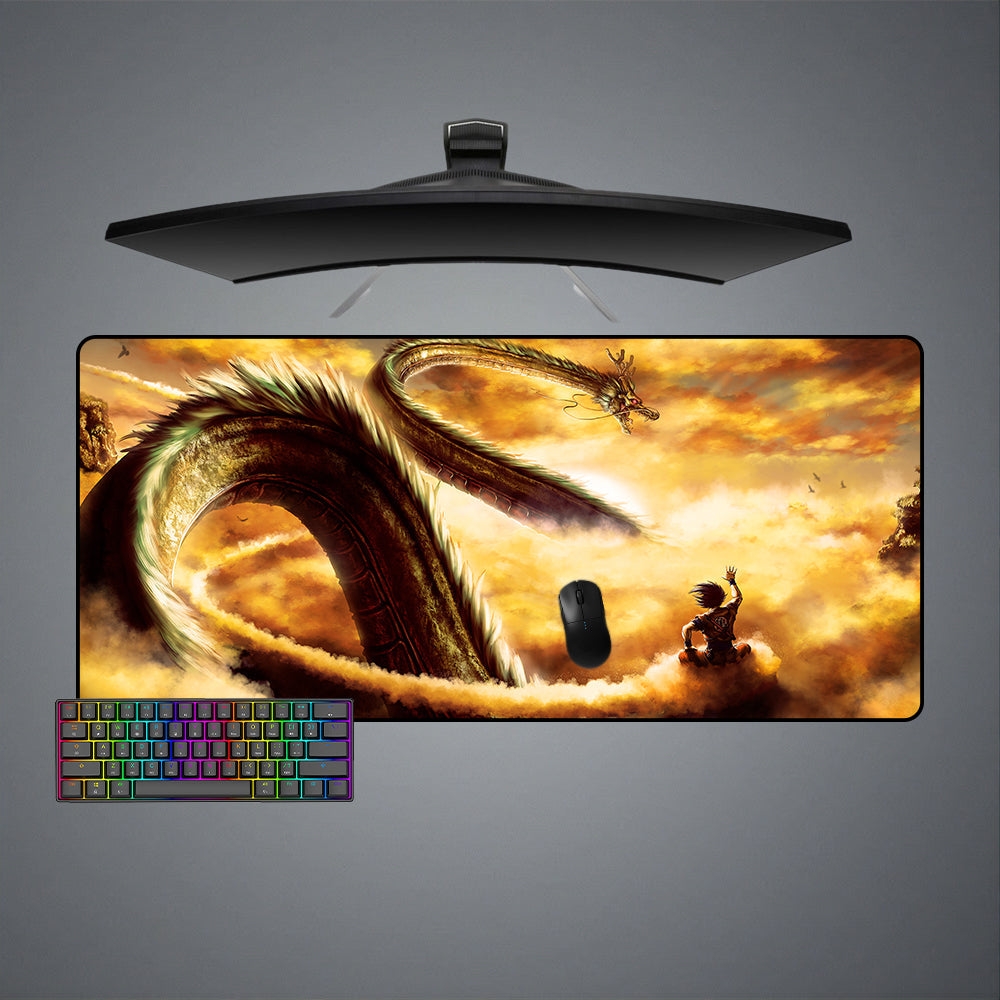 Morukai "Goku Dragon in Cloud" Dragon Ball Gaming Mouse Pad