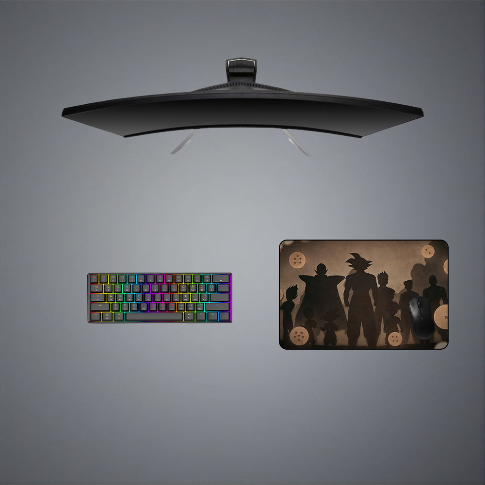 Morukai "Silhouette Heroes" Dragon Ball Gaming Mouse Pad