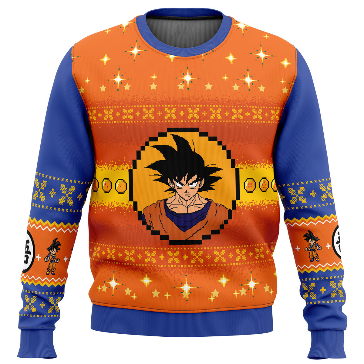 Morukai "Dragon Ball Z Goku Christmas Ugly Sweater